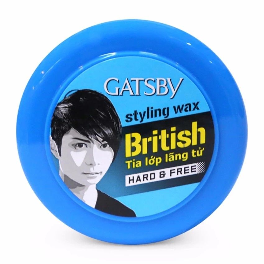 Sáp Wax Tóc Gatsby British Hard Free 25g