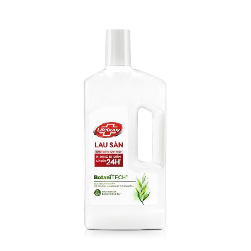  Nước Lau Sàn Lifebuoy Botanitech - Chai 1L 