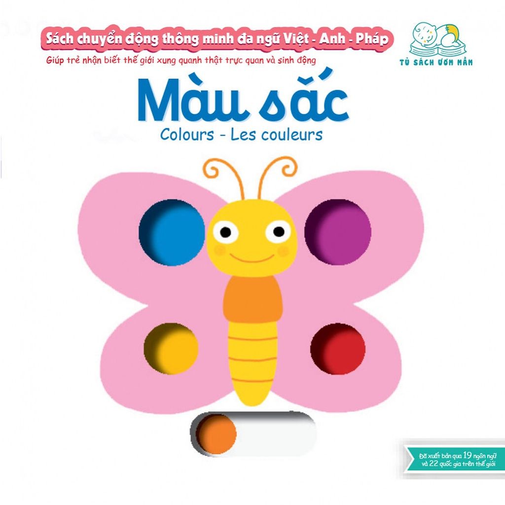 CĐTM Đa Ngữ Việt - Anh - Pháp - Màu sắc - Colours - Les Couleurs