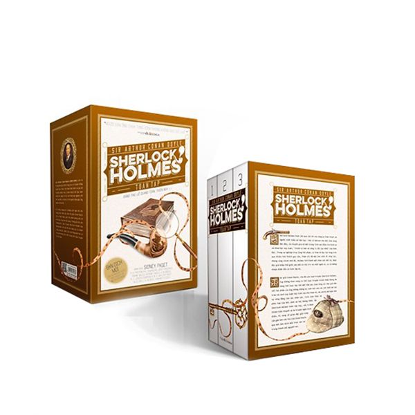 Sherlock Holmes Toàn Tập (3 Tập - Bìa Mềm - Hộp Đứng)