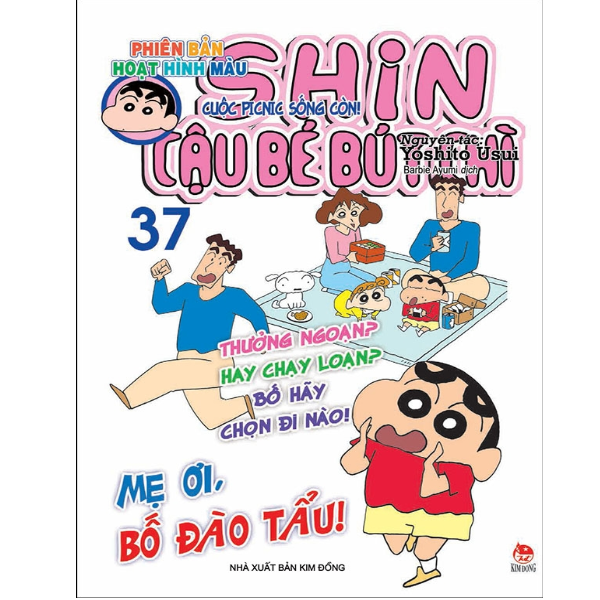 Shin Cậu Bé Bút Chì - Phiên Bản Hoạt Hình Màu - Tập 37