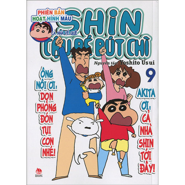 Shin Cậu Bé Bút Chì - Phiên Bản Hoạt Hình Màu - Tập 9