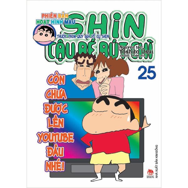 Shin - Cậu Bé Bút Chì - Tập 25 (Phiên Bản Hoạt Hình Màu)