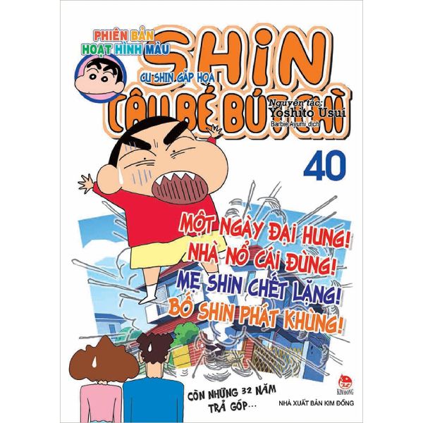 Shin - Cậu Bé Bút Chì - Tập 40 (Phiên Bản Hoạt Hình Màu)