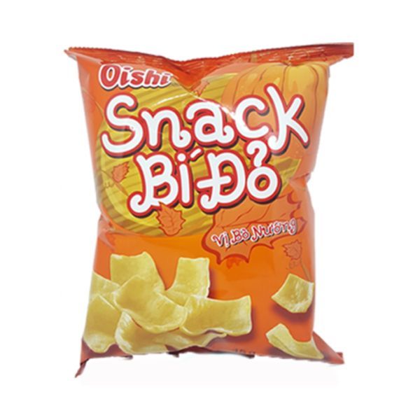 Snack Bí Đỏ Vị Bò Nướng Oishi (42g)