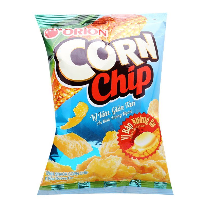 Snack Cornchip vị bắp nướng bơ 38g*10 gói/lốc