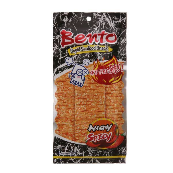 Snack Hải Sản Tẩm Gia Vị Ớt Cực Cay Bento (20g)