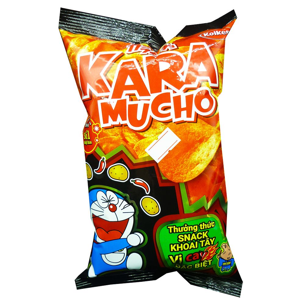 Snack Khoai Tây Karamucho Vị Cay Đặc Biệt (27g)