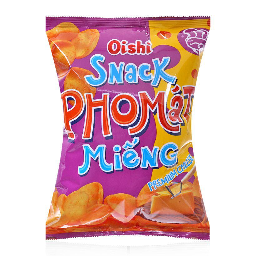 Snack Pho Mát Miếng Oishi (42g)