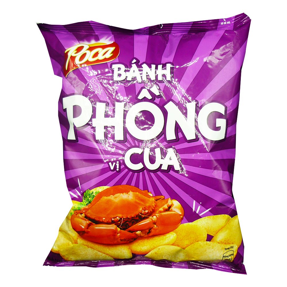Snack Poca Bánh Phồng Vị Cua (30g)