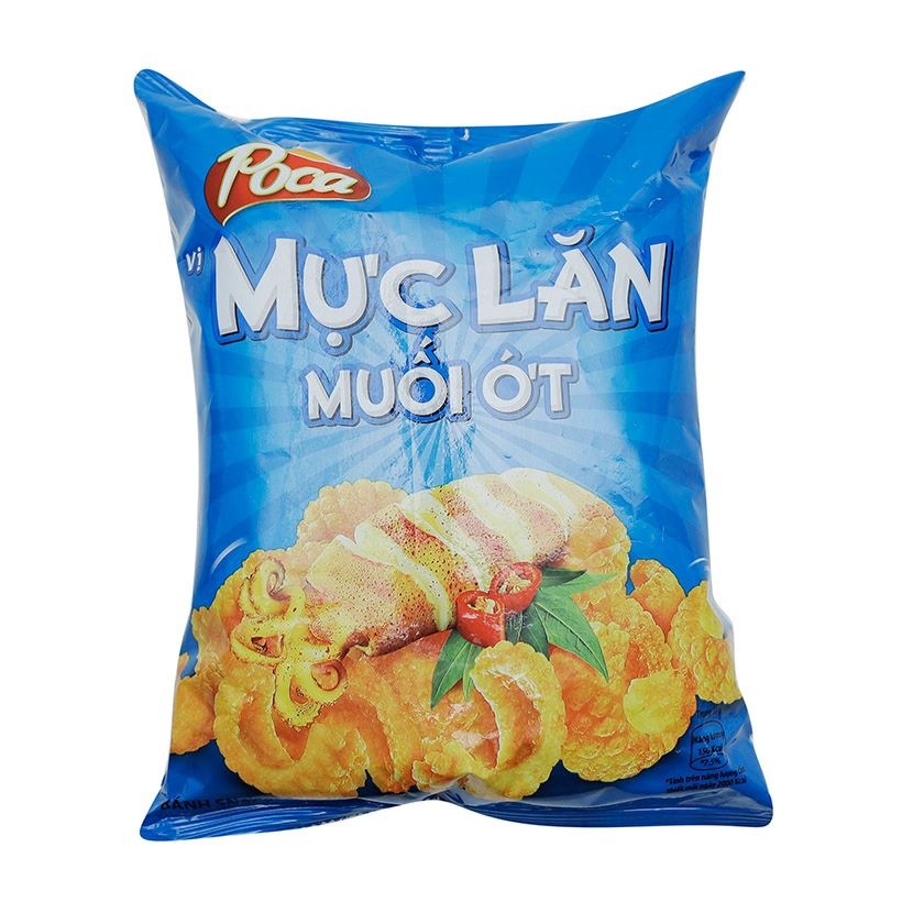 Snack Poca Vị Mực Lăn Muối Ớt (30g)