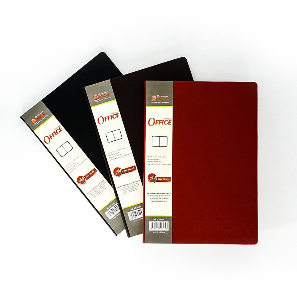 Sổ Bìa Da 200 Trang A4 - 4584