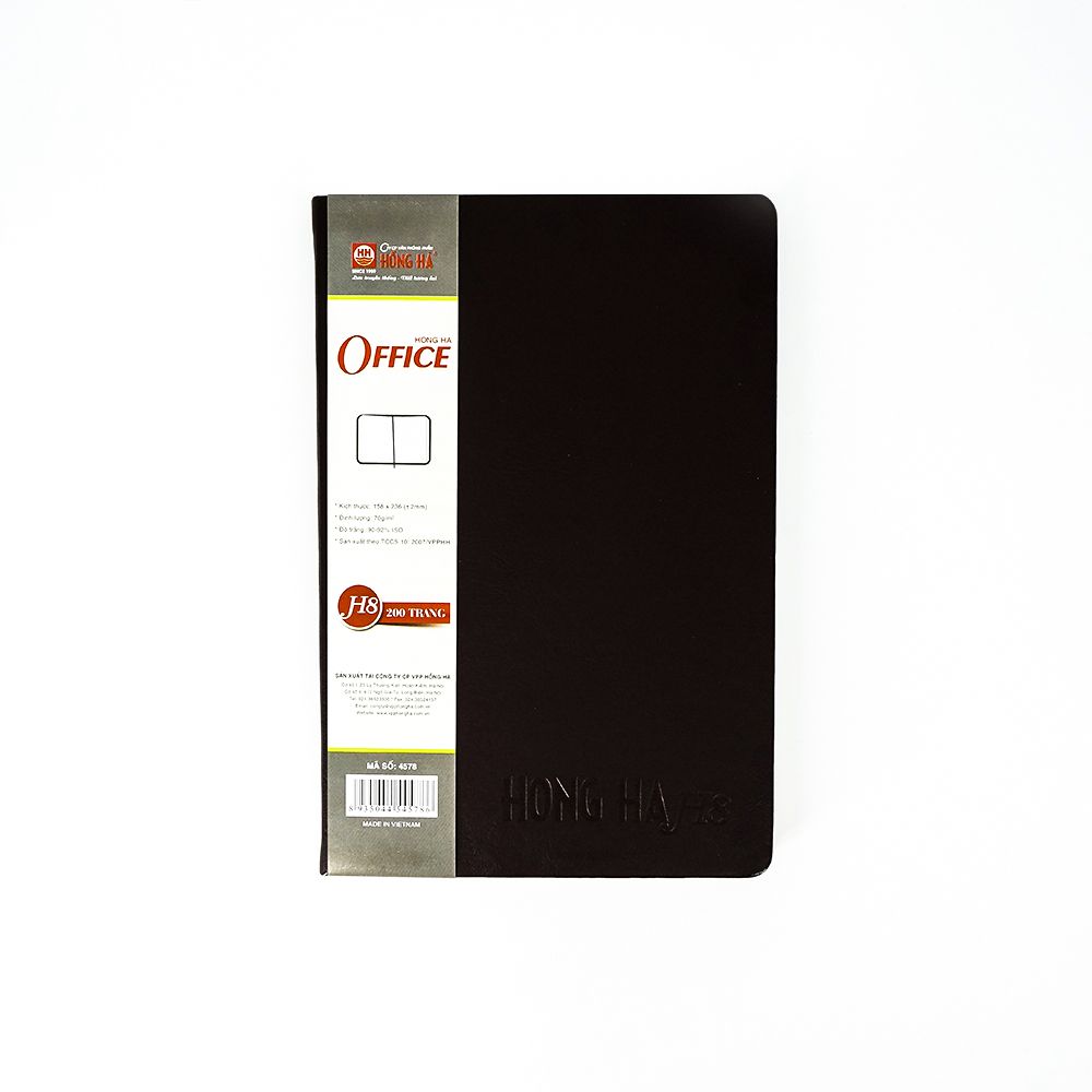 Sổ Bìa Da 200 Trang H8 - 4578