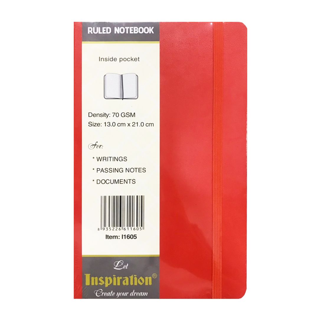 Sổ Bìa Da Devyt Ruled Notebook - Let Inspiration Create Your Dream