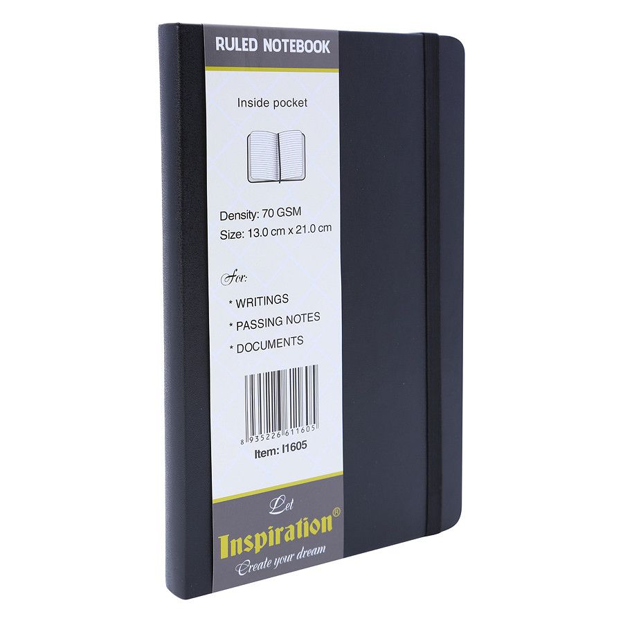 Sổ Bìa Da Devyt Ruled Notebook - Let Inspiration Create Your Dream