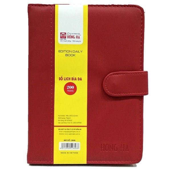 Sổ Lịch Bìa Da 200 Trang - 2846