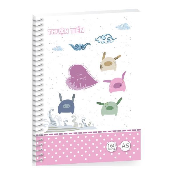 Sổ Lò Xo A5 Thuận Tiến 160 Trang