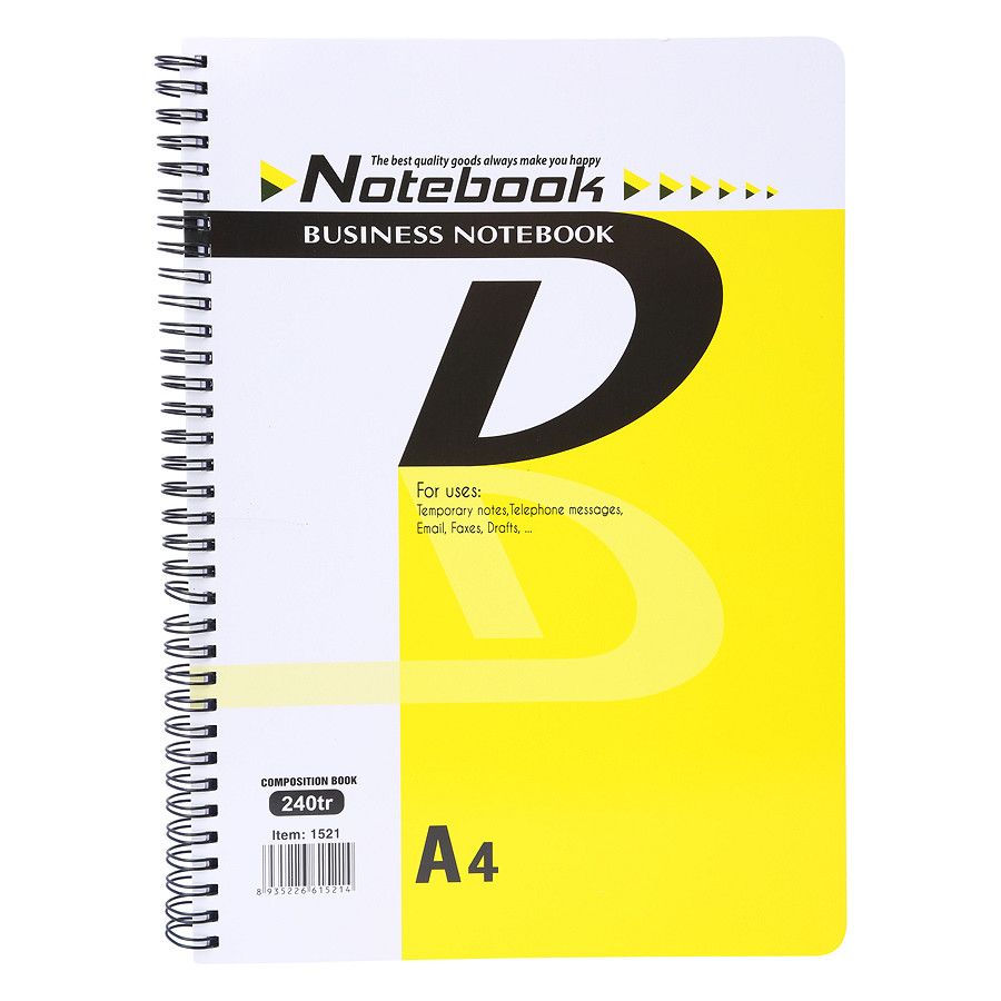 Sổ Lò Xo Business Devyt A4 (240 Trang)