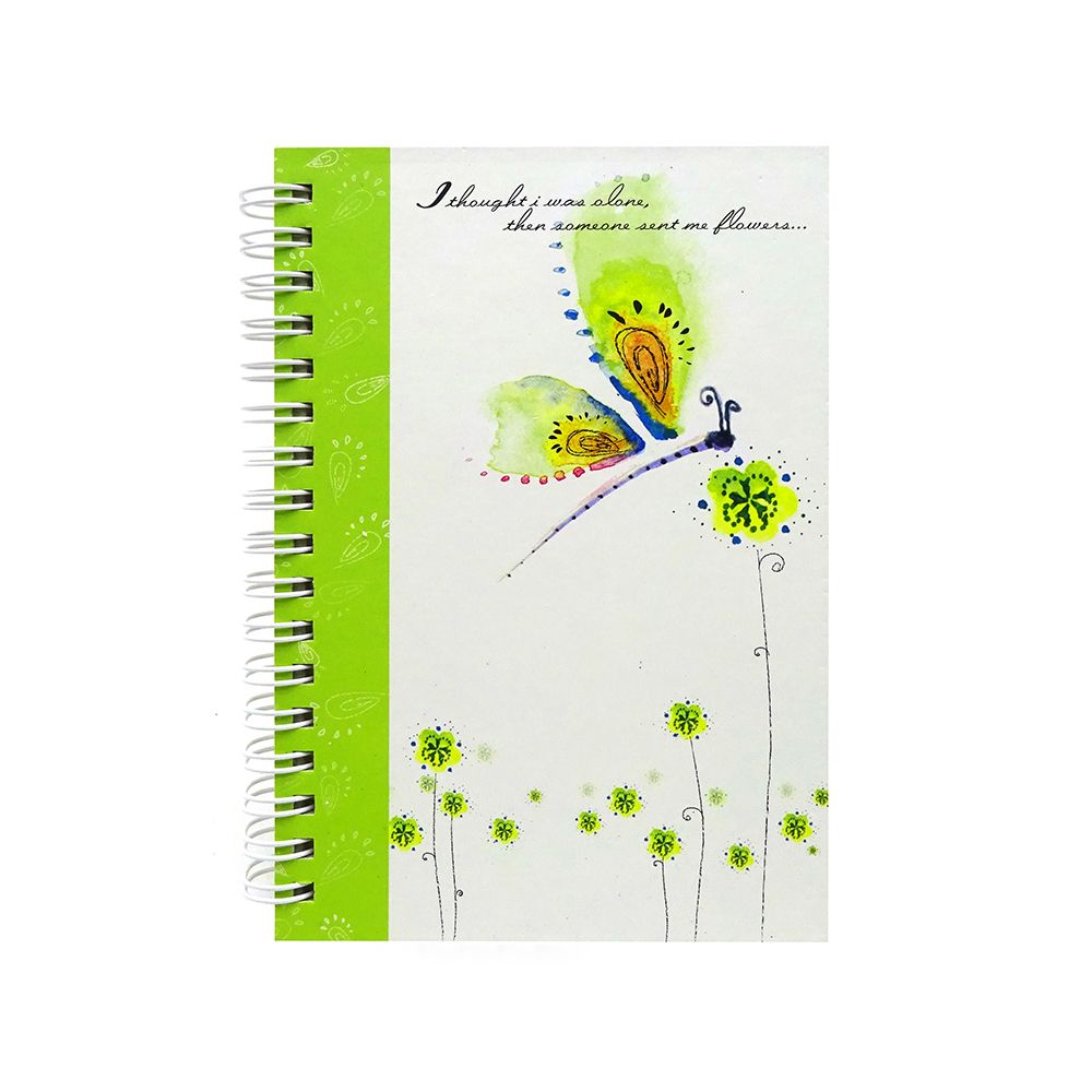 Sổ Lò Xo Green Butterfly (10,5x15,5cm)