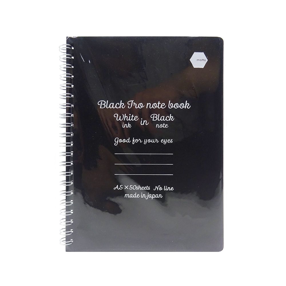 Sổ LX motto black iro notebook A5 100tr