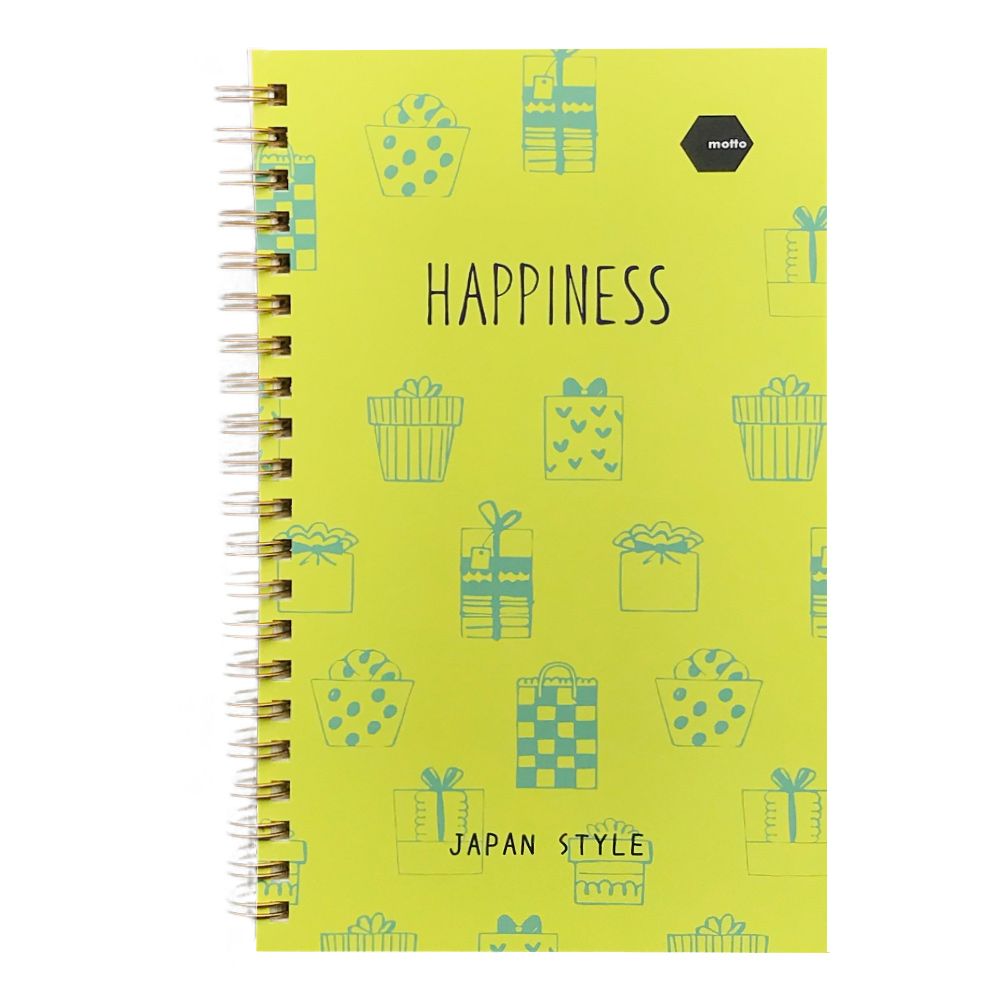 Sổ LX Twin Notebook HAPPINESS Motto A5