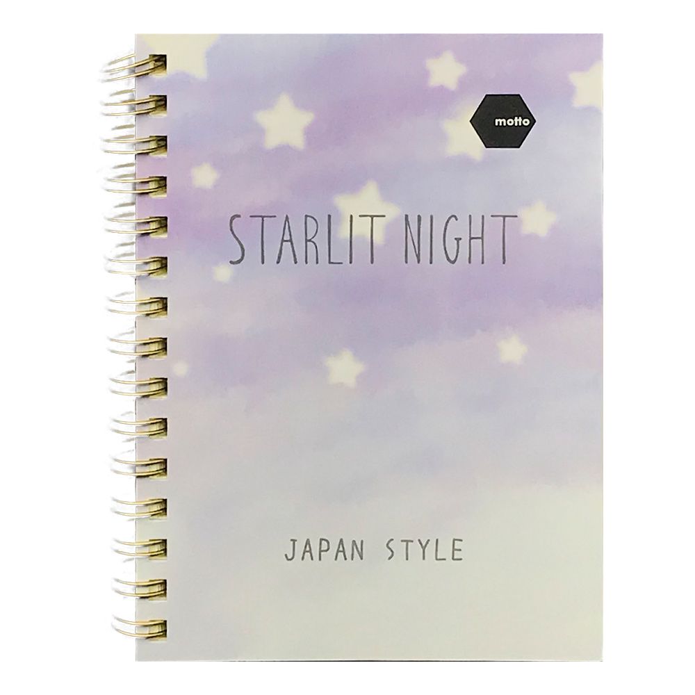 Sổ LX Twin Notebook RAIN PARTY Motto A6