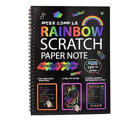 Sổ Ma Thuật - Rainbow Scratch Paper Note