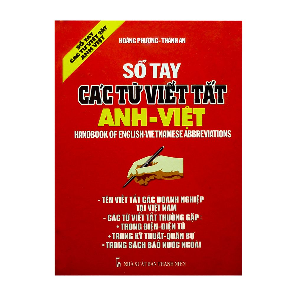 Sổ Tay Các Từ Viết Tắt Anh - Việt