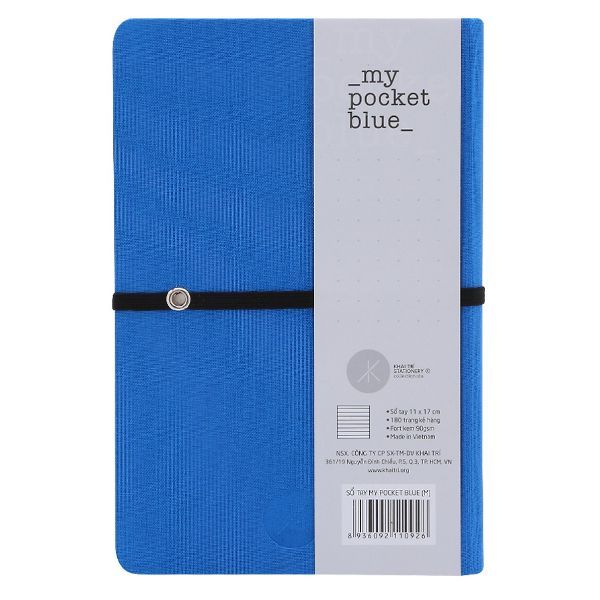 Sổ Tay My Pocket Blue Lined (11x17cm)