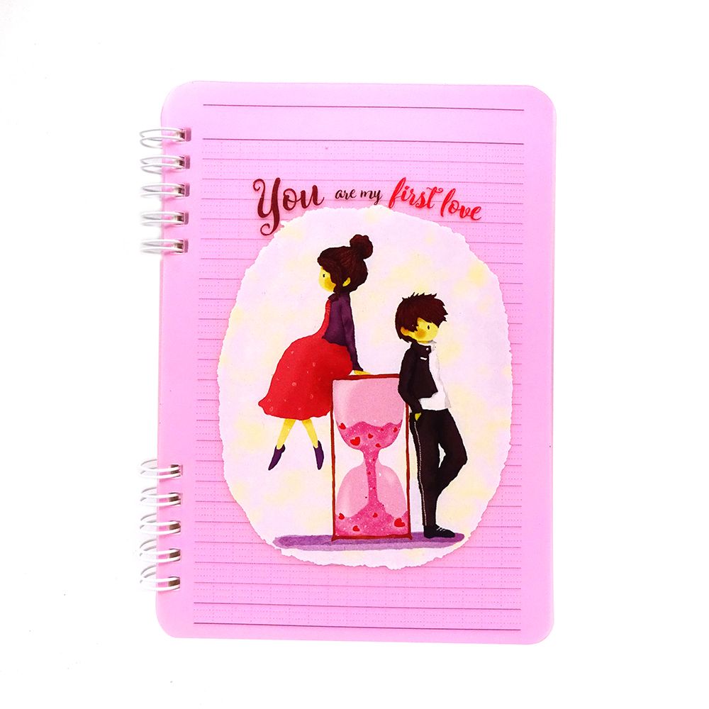 Sổ Tay Vivaone LX Decal (12 x 17 cm) - Màu Hồng