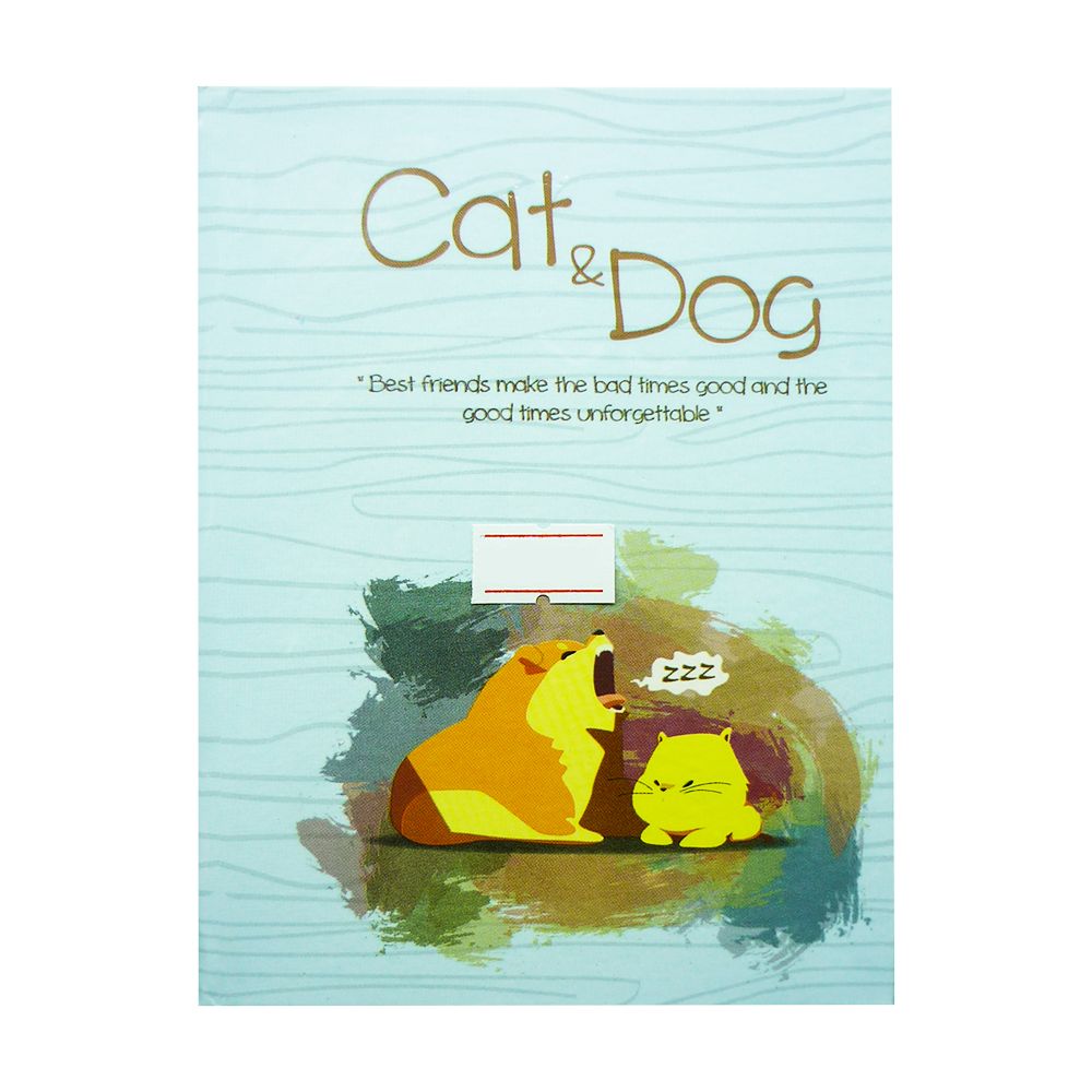 Sổ Vivaone Bìa Giấy Màu Cat & Dog M1 (13 x 18 cm)