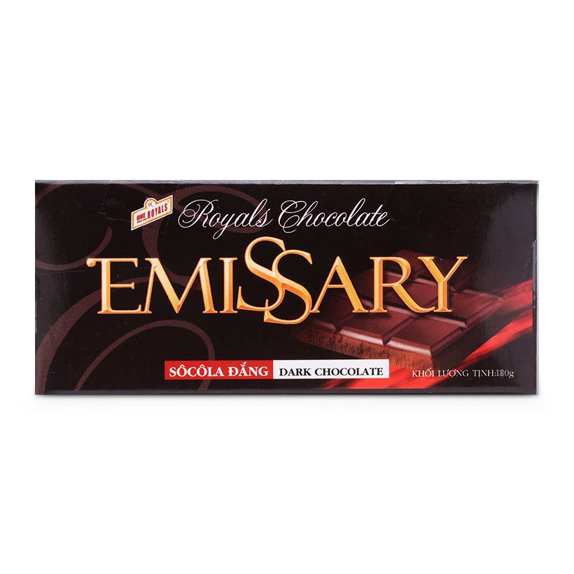  Sôcôla Đắng Emissary Dark Chocolate (180g) 