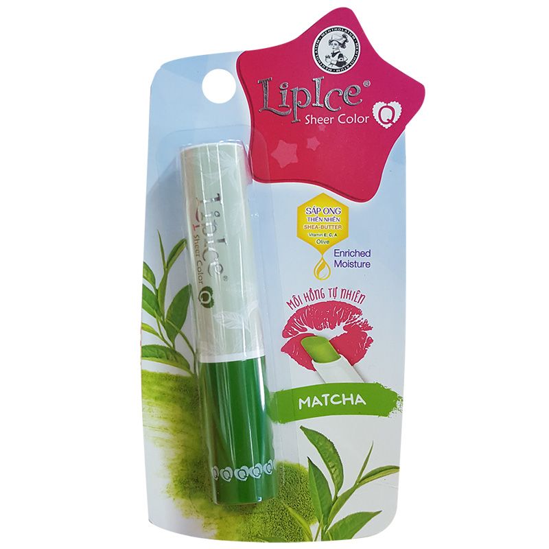  Son Dưỡng LipIce Sheer Color Matcha 