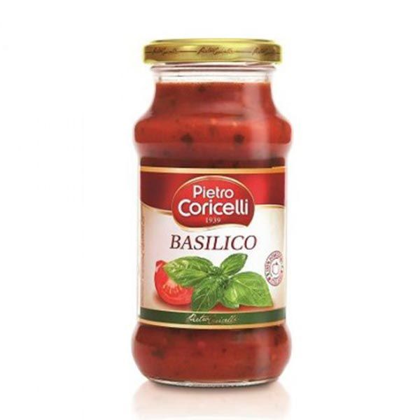 Sốt Cà Chua Bạc Hà Mỳ Ý - Pietro Coricelli Basilico - Hủ 350g