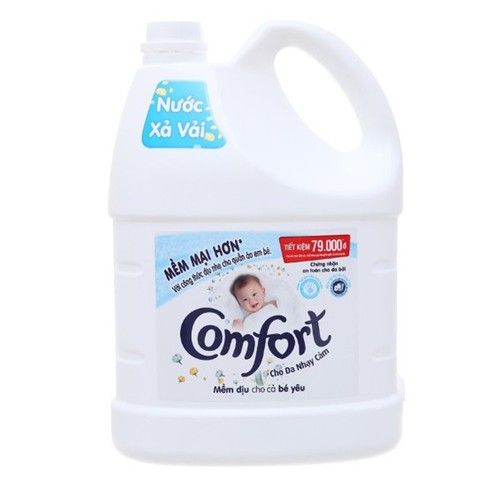 Nước Xả Comfort Đậm Đặc Cho Da Nhạy Cảm 3.8L