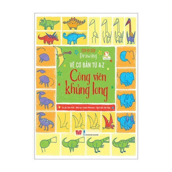 Step By Step Drawing - Vẽ Cơ Bản Từ A-Z - Công Viên Khủng Long