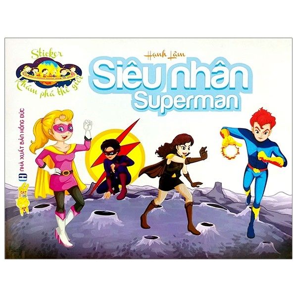Sticker Khám Phá Thế Giới - Siêu Nhân (Superman)