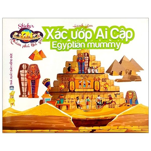 Sticker Khám Phá Thế Giới - Xác Ướp Ai Cập (Egyptian Mummy)