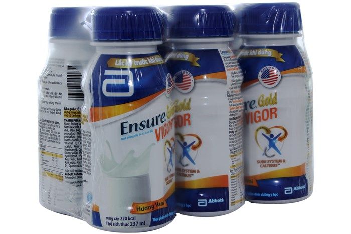 Sữa Bột Ensure Gold Vigor Hương Vani