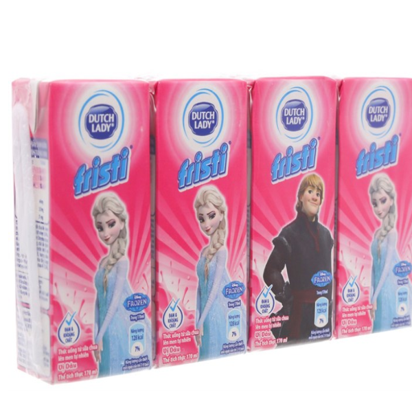 Sữa Chua Uống Vị Dâu Fristi (170ml/Hộp)