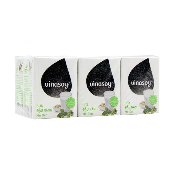 Sữa Đậu Nành Mè Đen Vinasoy Hộp 200ml