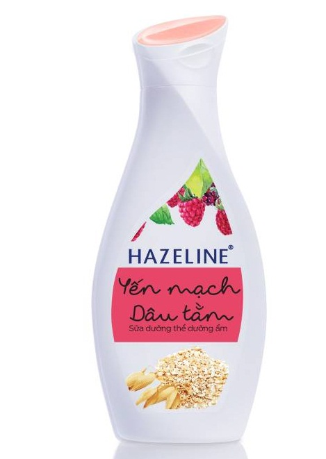  Sữa Dưỡng Thể Hazeline Yến Mạch - Dâu Tằm 230ml 