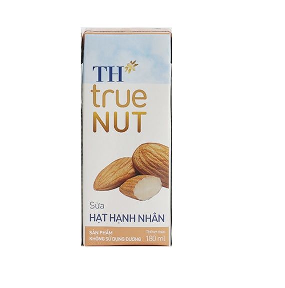 Sữa Hạt Hạnh Nhân TH True Yogurt Nut Hộp 180ml