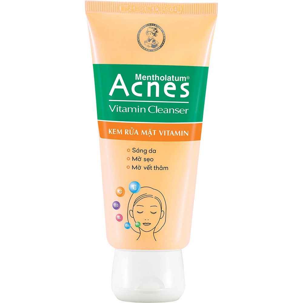  Sữa Rửa Mặt Acnes Vitamin Cleanser (100g) 