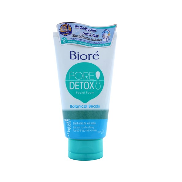 Biore SRM PD Hạt THực Vật, Da Xỉn Màu 100gr
