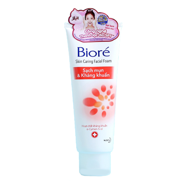 Sữa Rửa Mặt Biore Sạch Mụn Và Kháng Khuẩn (50g)