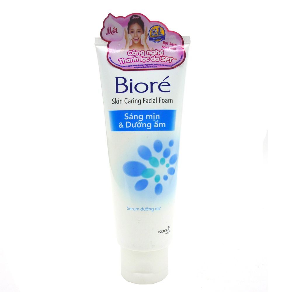 Sữa Rửa Mặt Bioré Sáng Mịn Và Dưỡng Ẩm 100g