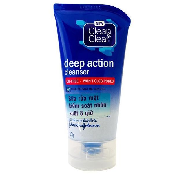 Sữa Rửa Mặt Chống Nhờn Tác Dụng Sâu Clean & Clear (50g)