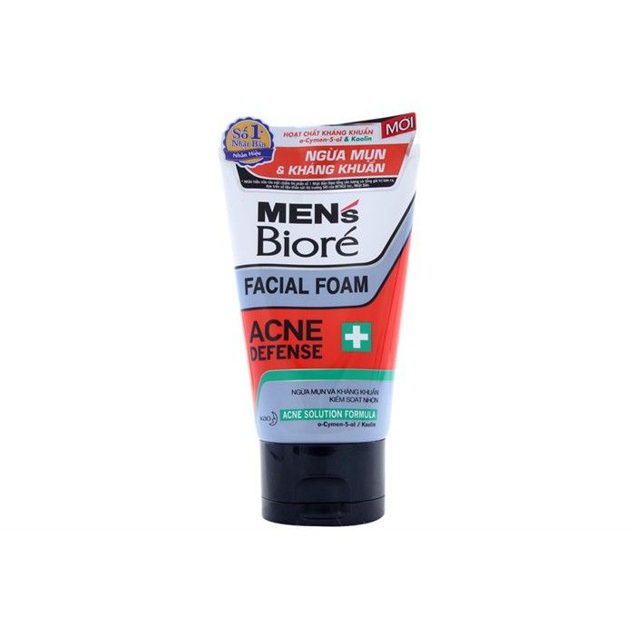 Sữa Rửa Mặt Men'S Biore Ngừa Mụn Và Kháng Khuẩn (50g)