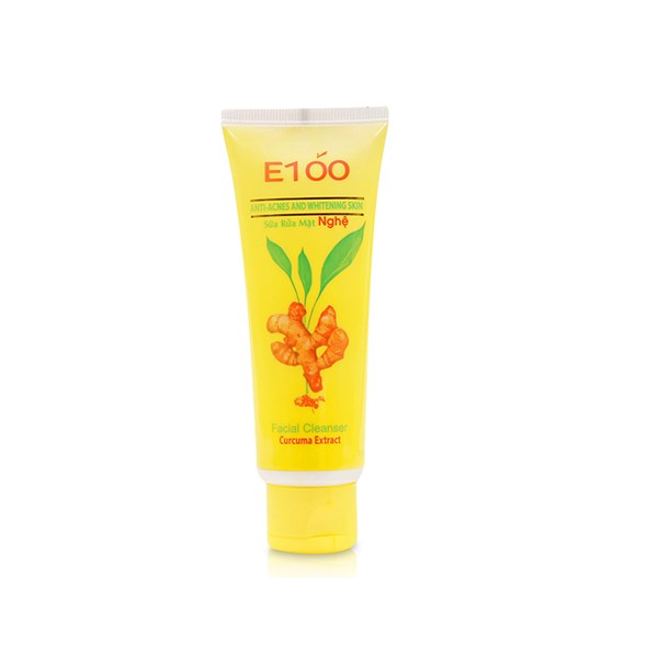 Sữa Rửa Mặt Nghệ E100 ( 100g/ Tuýp)